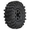 1/24 MT Baja Pro X F/R 1.0 Tires MTD 7mm Blk (4) - Xtreme RC