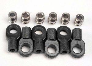 Rod Ends, short (6)/hollow balls (6) - Xtreme RC