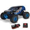 1/10 GORGON 2WD RTR Brushed Monster Truck (Battery & Charger Included), Blue - Xtreme RC