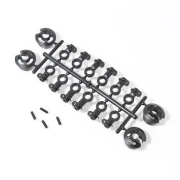 TKR6140D – Shock Rod End and Spring Perch Set (w/ assorted length rod ends) - Xtreme RC