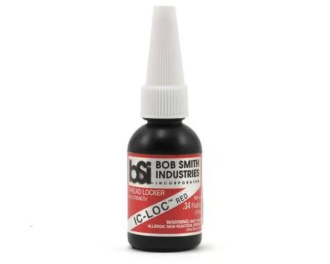 Bob Smith Industries IC-LOC Red Permanent Thread Lock (1/3oz) - Xtreme RC