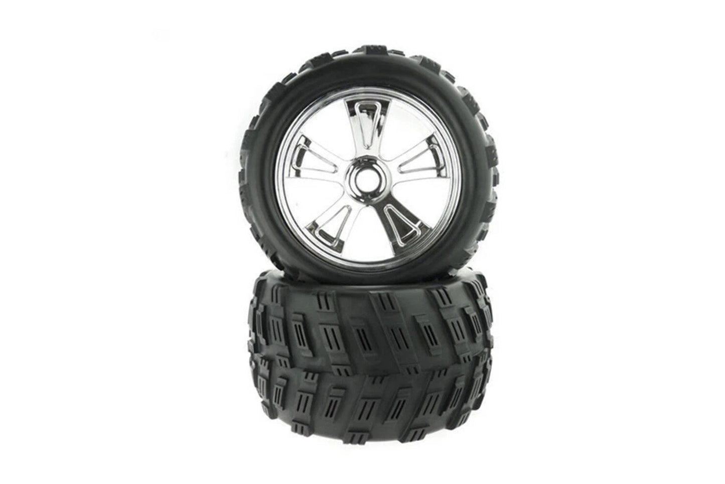 824003V Himoto Racing 1/8 Scale Truck Wheel Complete 2P 17mm Hex