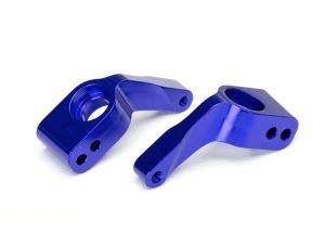 Stub Axle Carrier Alum Rstlr/Stmp/Bndt BLUE - Xtreme RC