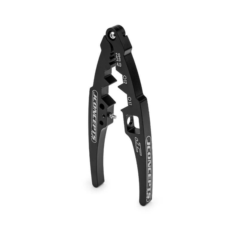 shock shaft multi-tool pliers, black - Xtreme RC