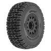 Mirage TT 2.2"/3.0" BELTED SC Tires Mounted on Raid Black 6x30 Removable Hex (12mm & 14mm) Wheels (2)