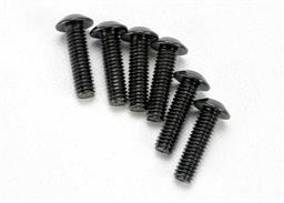 Traxxas Screws, 4x14mm button-head machine (hex drive) (6) - Xtreme RC