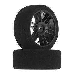 F2635-B John BSR 1/10 26mm Touring 35 Fr Nitro Sedan Tires Black