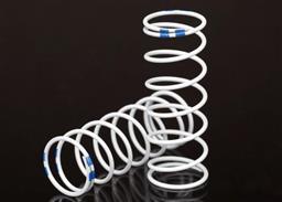7449 Traxxas Spring, shock, white (GTR xx-long) (1.004 rate blue) (1 pair) - Xtreme RC