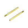Shock Shafts (Rear, Steel, TiNi coated,2pcs):EB410 - Xtreme RC