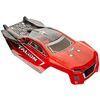 1/8 Painted Body with Decals, Red/Black: Talion 6S BLX - Xtreme RC
