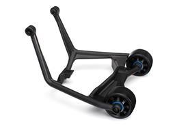 Wheelie bar, black (assembled) - Xtreme RC