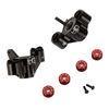Aluminum Axle Carriers with Bearings, Black, for Arrma Kraton Outcast - Xtreme RC