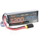 5200mAh 11.1V 3S 50C LiPo Battery with Hardwired XT60 Connector & HC Adapter - Xtreme RC