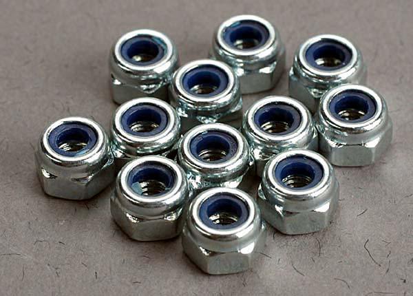 3mm Nylon Locking Nuts (12pcs) - Xtreme RC