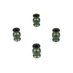 Pivot Balls (6.8mm, camber, str links, almnm, centered, 4pcs) - Xtreme RC
