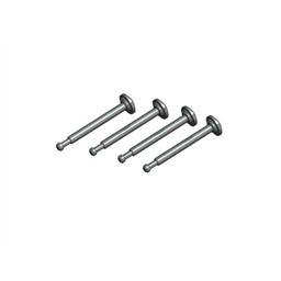 Shock Mount Pin 3x33mm Silver (4) - Xtreme RC