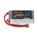3S 11.4V 4200mAh 120C Graphene + HV LiPo Shorty Battery with T-Plug - Xtreme RC