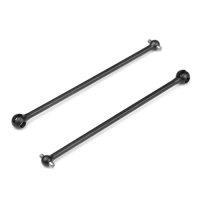 Driveshaft (f/r, hardened steel, 2pcs): ET410 - Xtreme RC