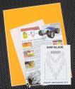 Saw Blade Paint Mask - Xtreme RC