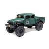SCX24 40's 4 Door Dodge Power Wagon, Green: 1/24 4WD-RTR