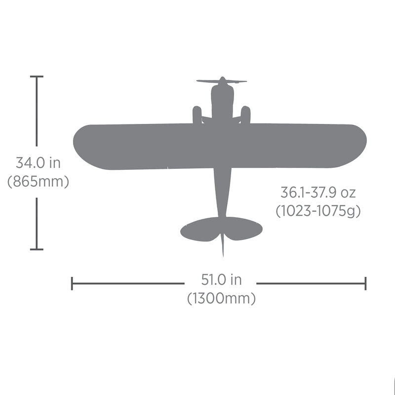 Carbon Cub S 2 1.3m Cleetus McFarland Special Edition RTF Basic - Xtreme RC