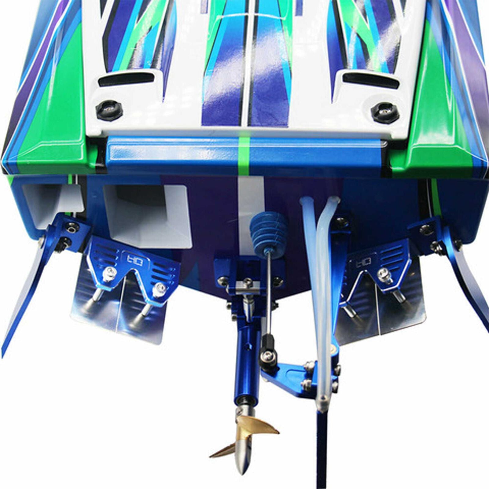 Aluminum Double Trim Tab Adjusters (2) - Spartan SR - Xtreme RC