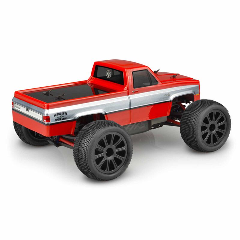 1982 GMC K10 Traxxas 1/16th E-Revo Clear body