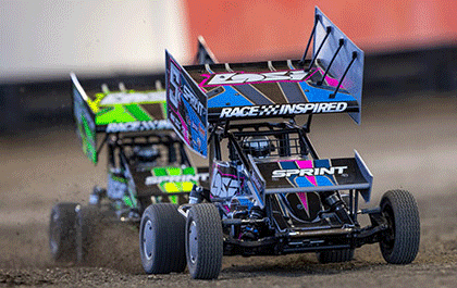 1/10 22S Sprint 2WD RTR, Green - Xtreme RC