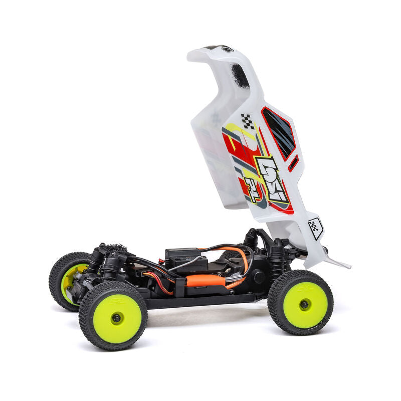 1/28 Micro-T 2S 2WD RTR Stadium Truck (Battery & Charger Included), White - Xtreme RC