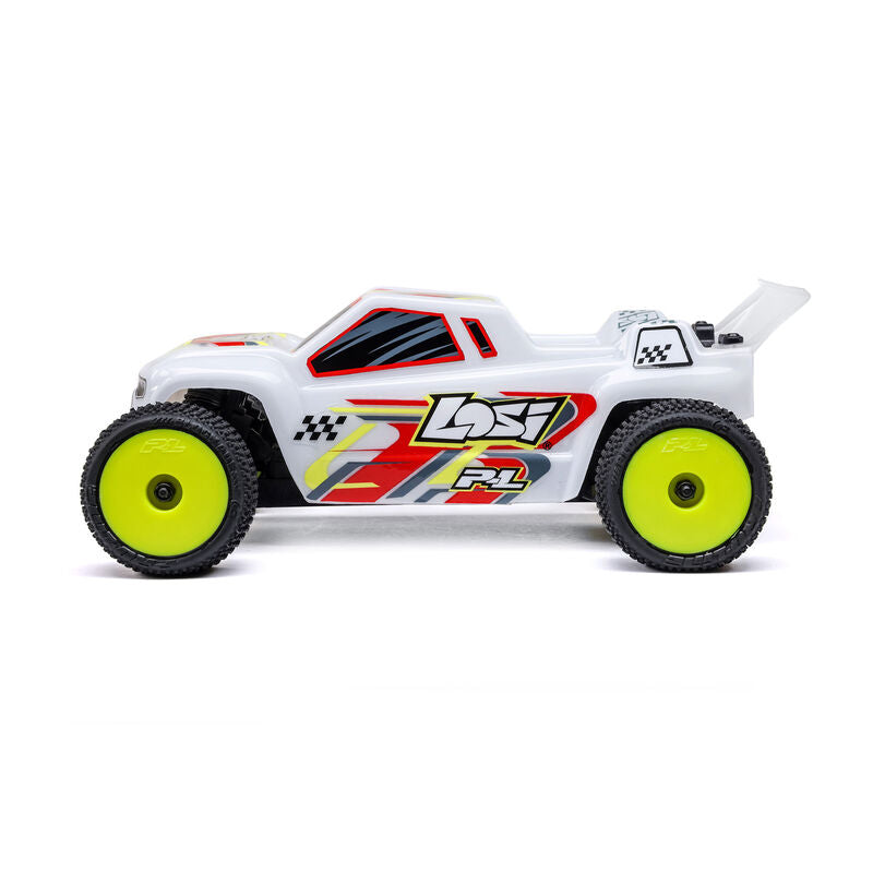 1/28 Micro-T 2S 2WD RTR Stadium Truck (Battery & Charger Included), White - Xtreme RC