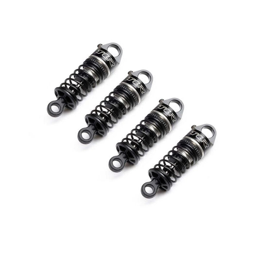 Aluminum Shock Set, On-Road, Assembled (4): GROM - Xtreme RC