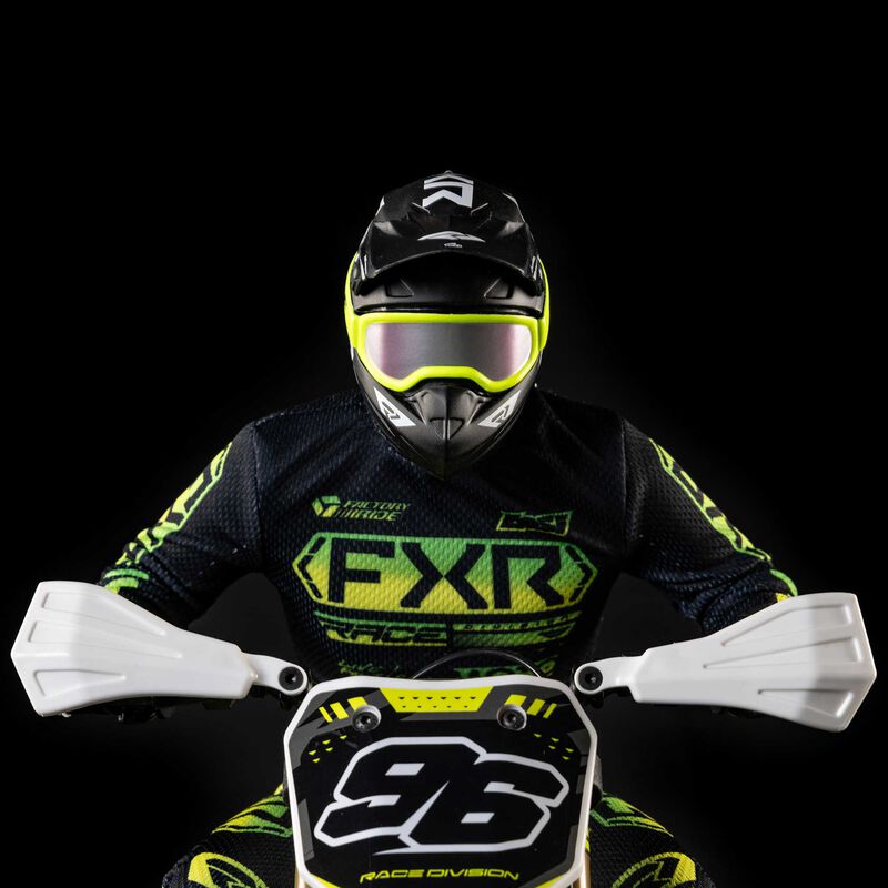 Promoto-SM 1/4 Super Moto Motorcycle, FXR, White: RTR Basic - Xtreme RC