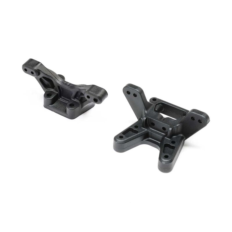 Camber Block & Bulk Head Set: 22S Sprint - Xtreme RC