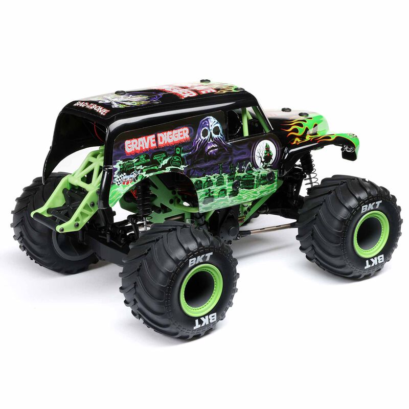 1/18 Mini LMT 4WD Grave Digger Monster Truck Brushed RTR - Xtreme RC
