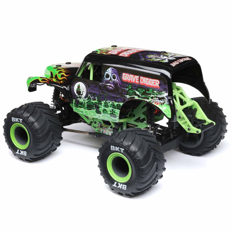1/18 Mini LMT 4WD Grave Digger Monster Truck Brushed RTR - Xtreme RC