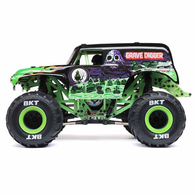 1/18 Mini LMT 4WD Grave Digger Monster Truck Brushed RTR - Xtreme RC