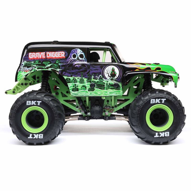 1/18 Mini LMT 4WD Grave Digger Monster Truck Brushed RTR - Xtreme RC