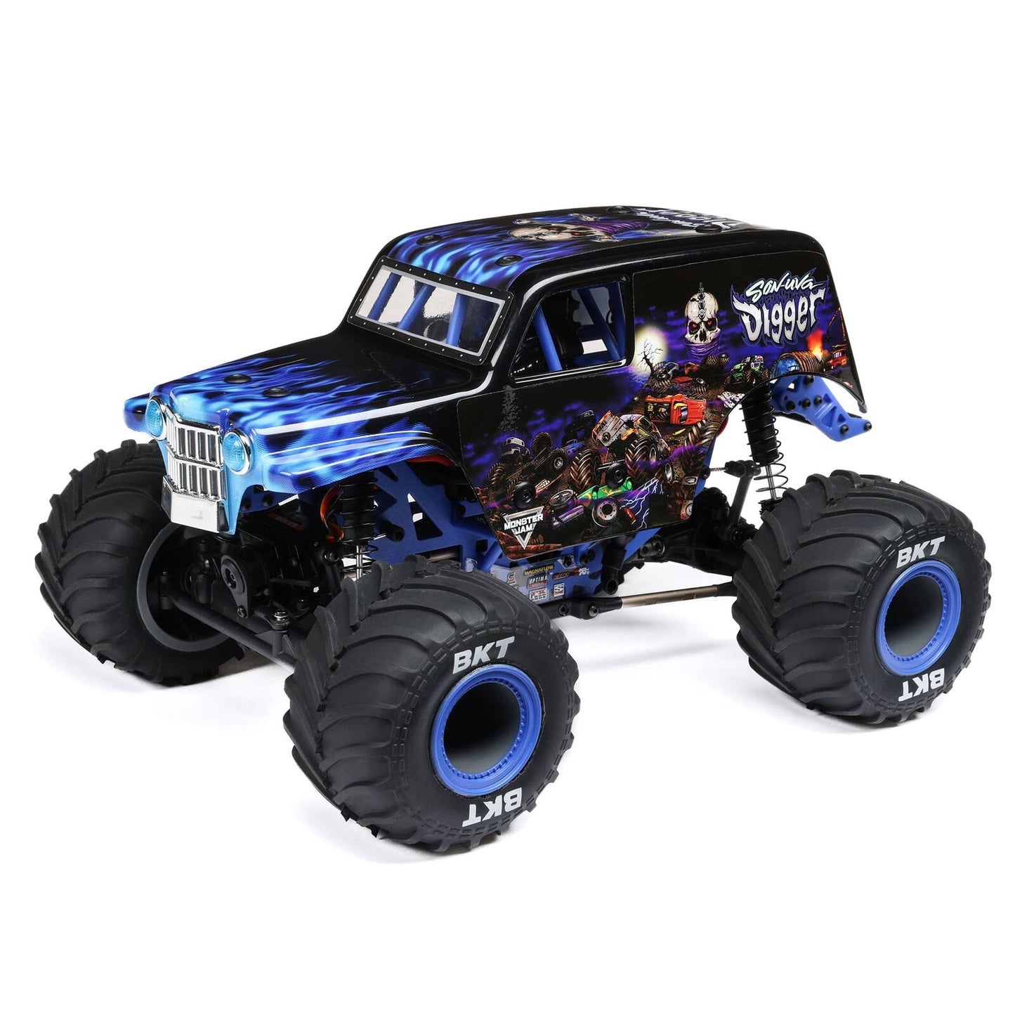 1/18 Mini LMT 4WD Son Uva Digger Monster Truck Brushed RTR - Xtreme RC