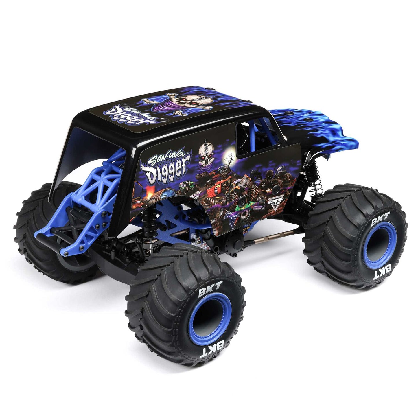 1/18 Mini LMT 4WD Son Uva Digger Monster Truck Brushed RTR - Xtreme RC