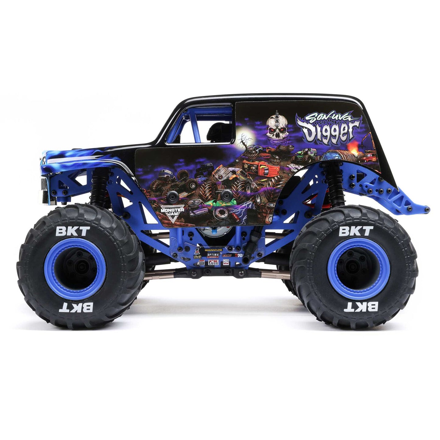 1/18 Mini LMT 4WD Son Uva Digger Monster Truck Brushed RTR - Xtreme RC