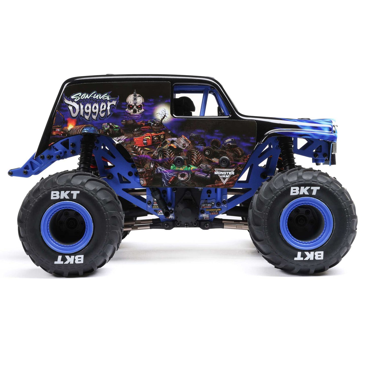 1/18 Mini LMT 4WD Son Uva Digger Monster Truck Brushed RTR - Xtreme RC