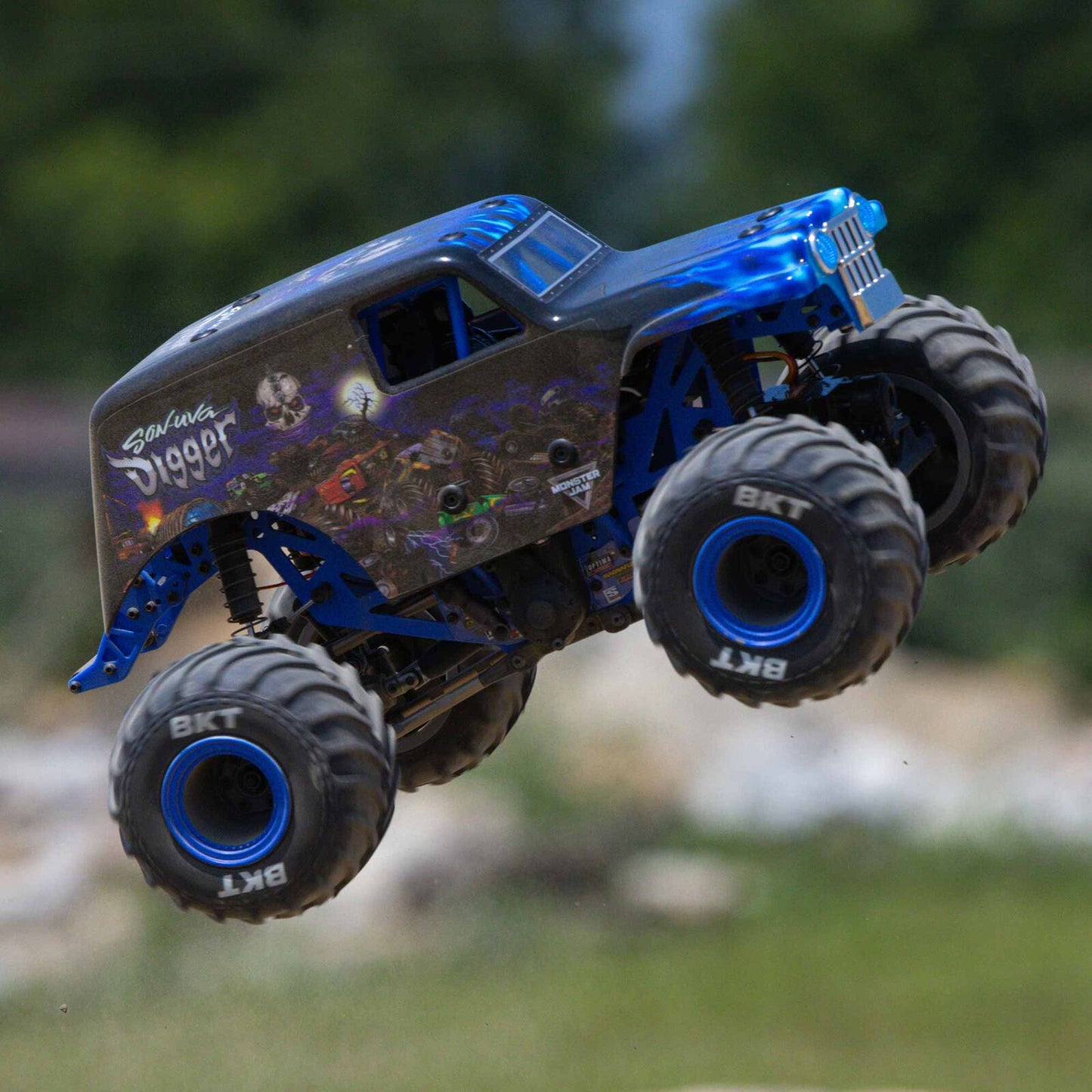 1/18 Mini LMT 4WD Son Uva Digger Monster Truck Brushed RTR - Xtreme RC