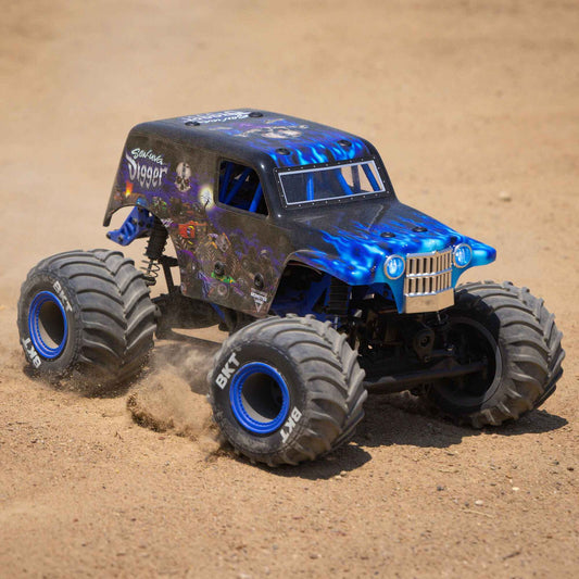 1/18 Mini LMT 4WD Son Uva Digger Monster Truck Brushed RTR - Xtreme RC