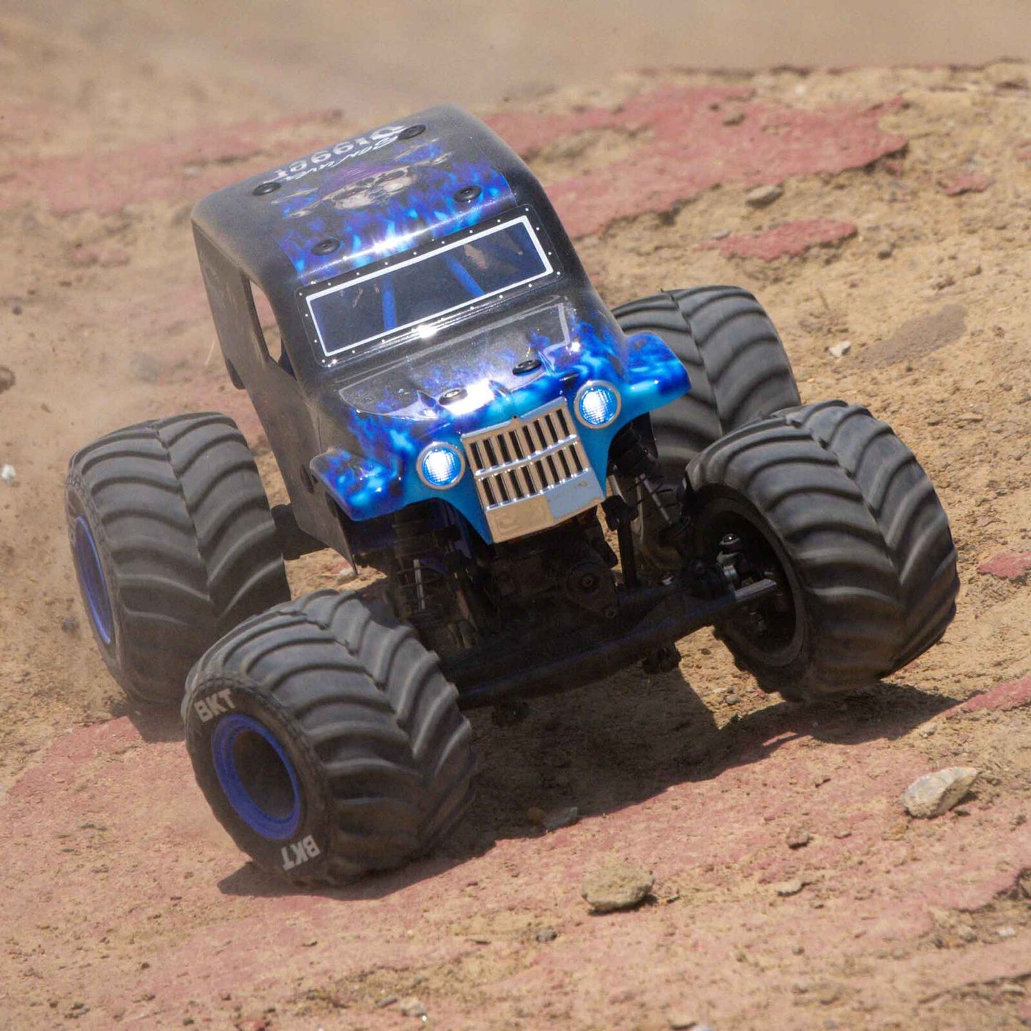 1/18 Mini LMT 4WD Son Uva Digger Monster Truck Brushed RTR - Xtreme RC