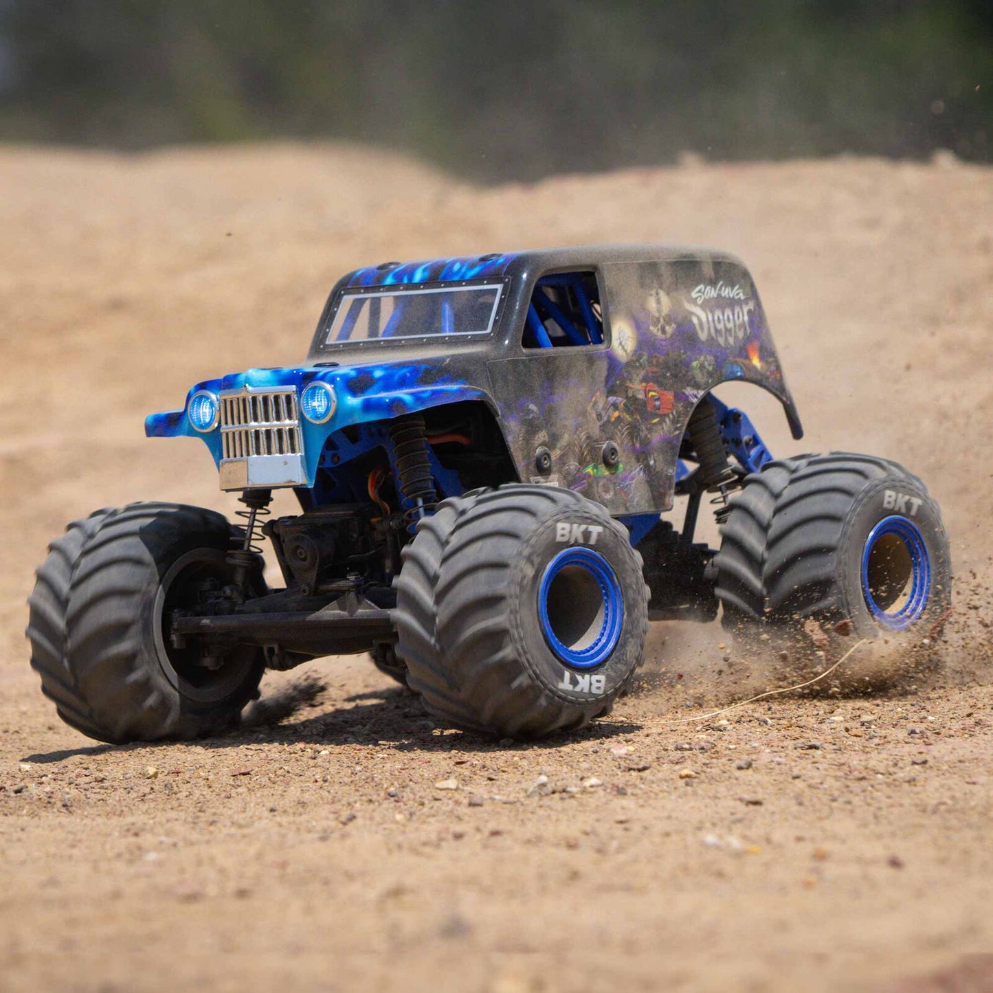 1/18 Mini LMT 4WD Son Uva Digger Monster Truck Brushed RTR - Xtreme RC