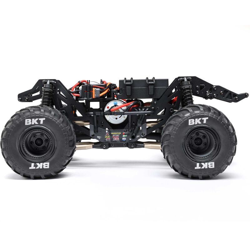 1/18 Mini LMT Megalodon 2S 4X4 RTR Brushed Monster Truck (Battery & Charger Included), Blue - Xtreme RC