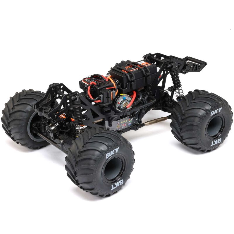 1/18 Mini LMT Megalodon 2S 4X4 RTR Brushed Monster Truck (Battery & Charger Included), Blue - Xtreme RC