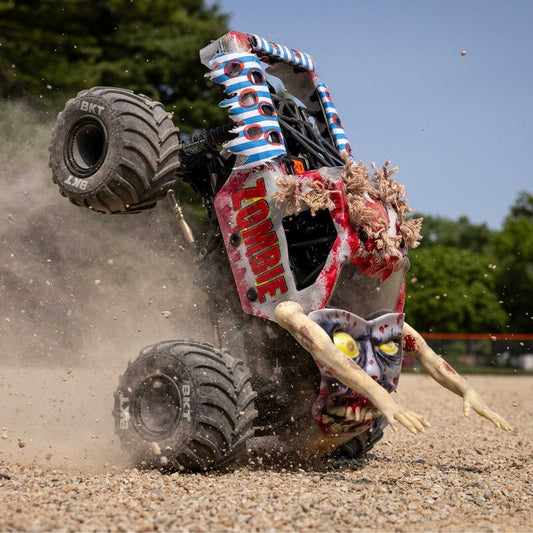 1/18 Mini LMT Zombie 2S 4X4 RTR Brushed Monster Truck (Battery & Charger Included), Red - Xtreme RC