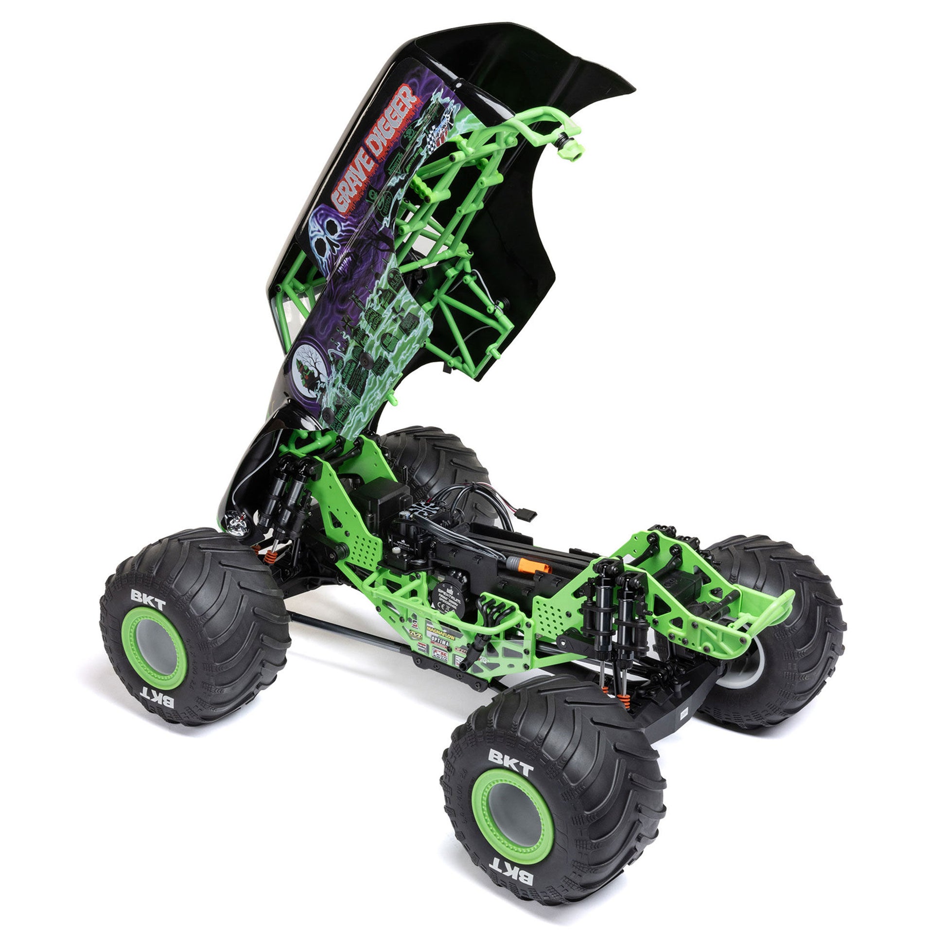 LMT 2.0: 4wd Solid Axle Monster Truck RTR - Grave Digger - Xtreme RC