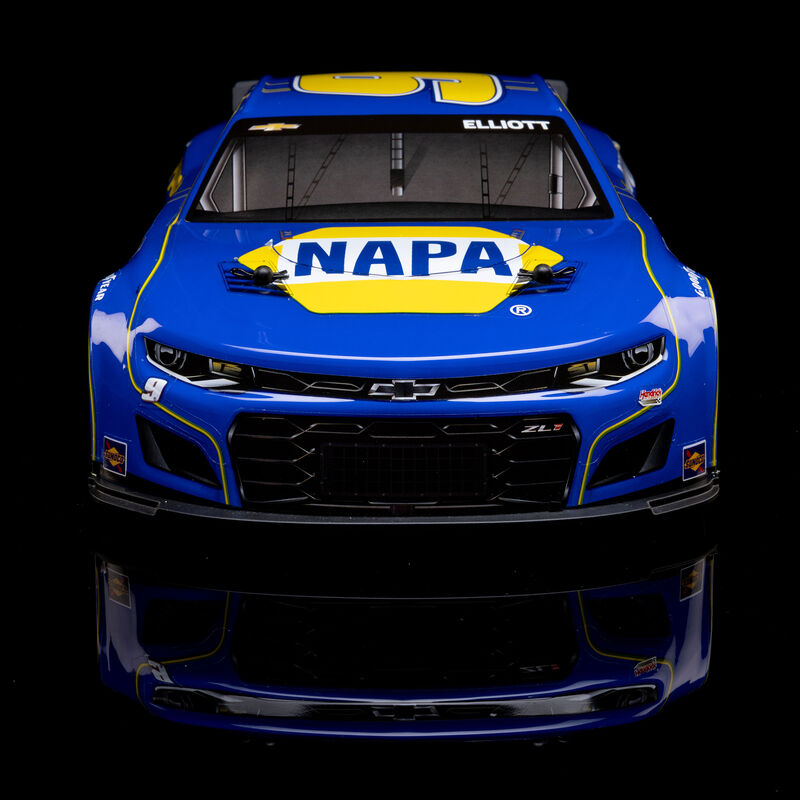 1/12 NASCAR RC Racecar Chase Elliot No. 9 2025 NAPA Chevrolet Camaro ZL1 2S AWD Brushed On-Road (Battery & Charger Included), Blue - Xtreme RC
